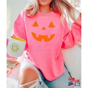 Halloween Pumpkin Face Face Fall Unisex